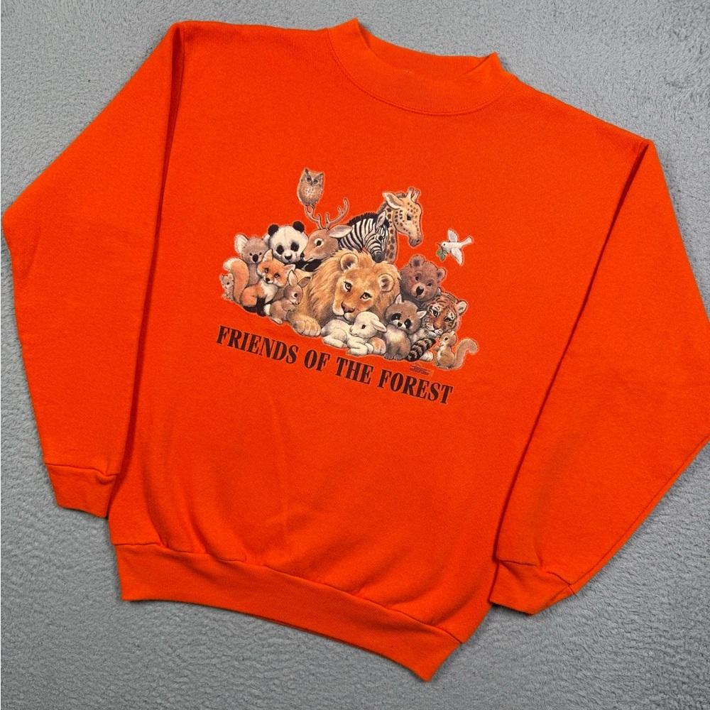 Vintage 90s animal nature‎ sweatshirt
